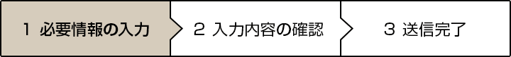 1.必要情報の入力